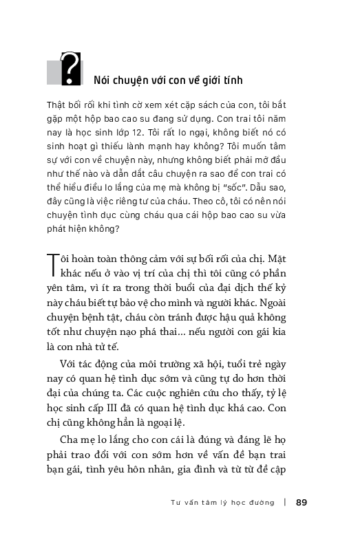 tư vấn tâm lý học đường - để tự khám phá và làm chủ bản thân