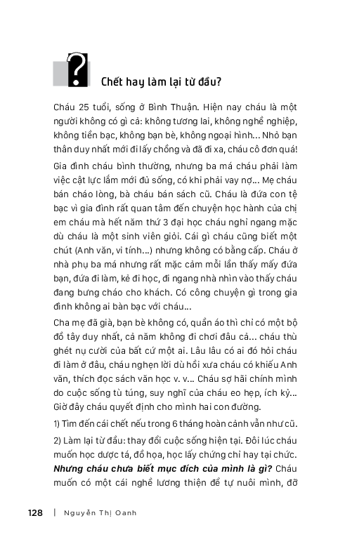 tư vấn tâm lý học đường - để tự khám phá và làm chủ bản thân