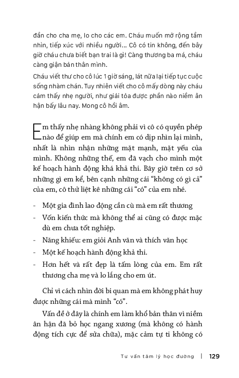 tư vấn tâm lý học đường - để tự khám phá và làm chủ bản thân