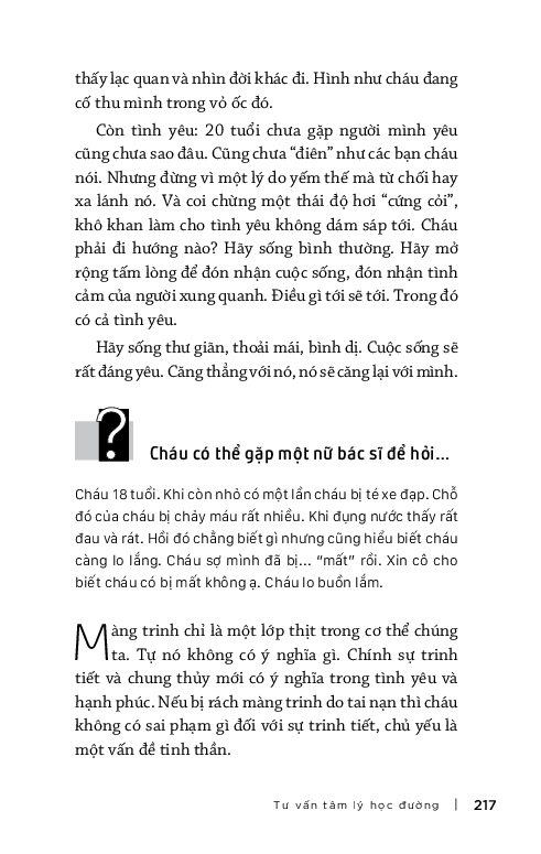 tư vấn tâm lý học đường - để tự khám phá và làm chủ bản thân