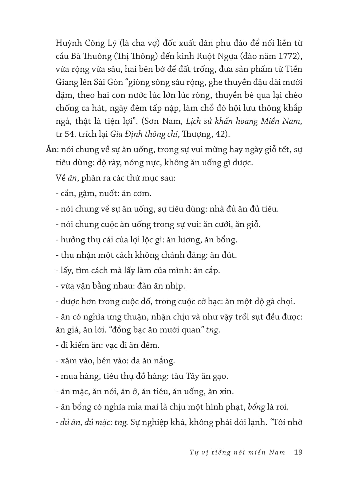 Tự Vị Tiếng Nói Miền Nam - Bìa Cứng