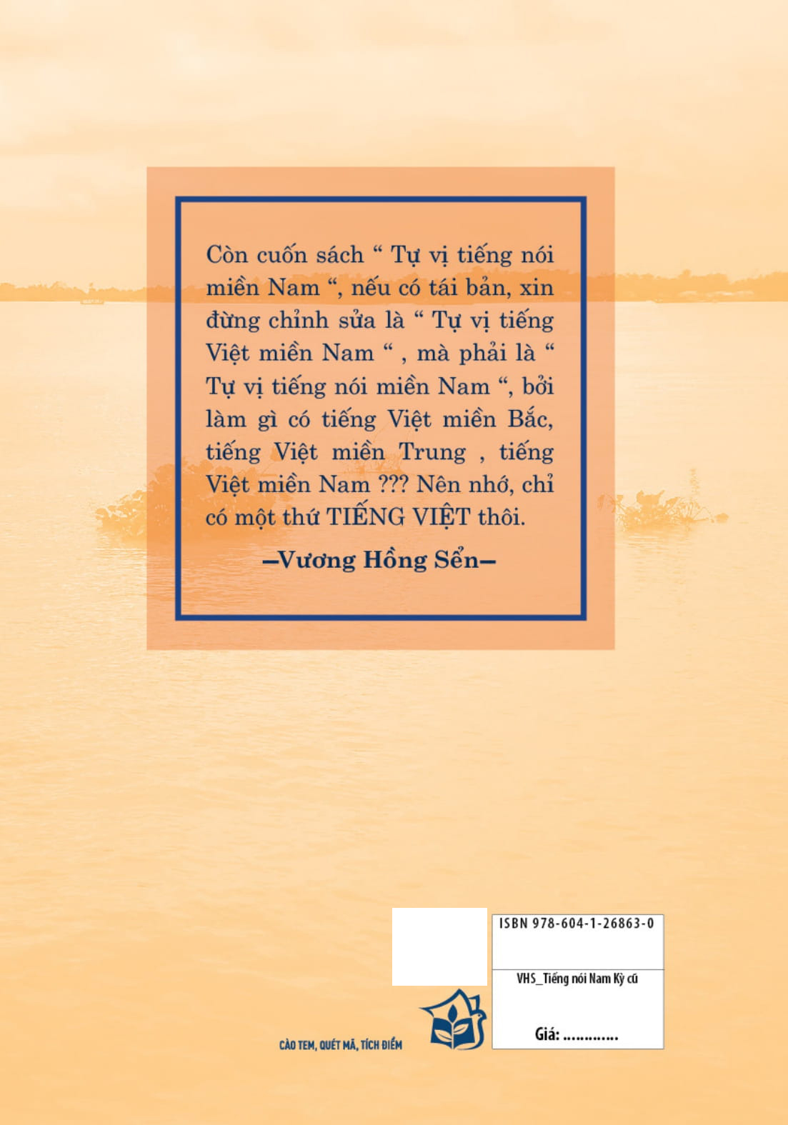 Tự Vị Tiếng Nói Miền Nam - Bìa Cứng