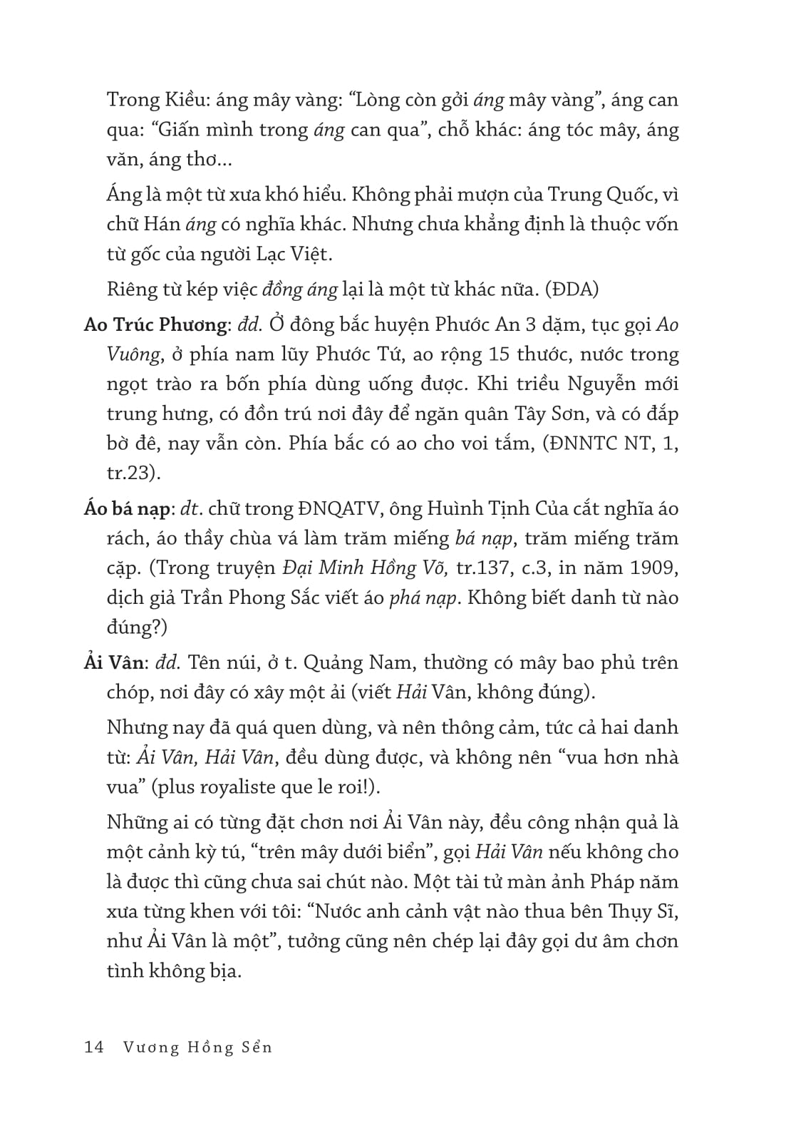 Tự Vị Tiếng Nói Miền Nam - Bìa Cứng