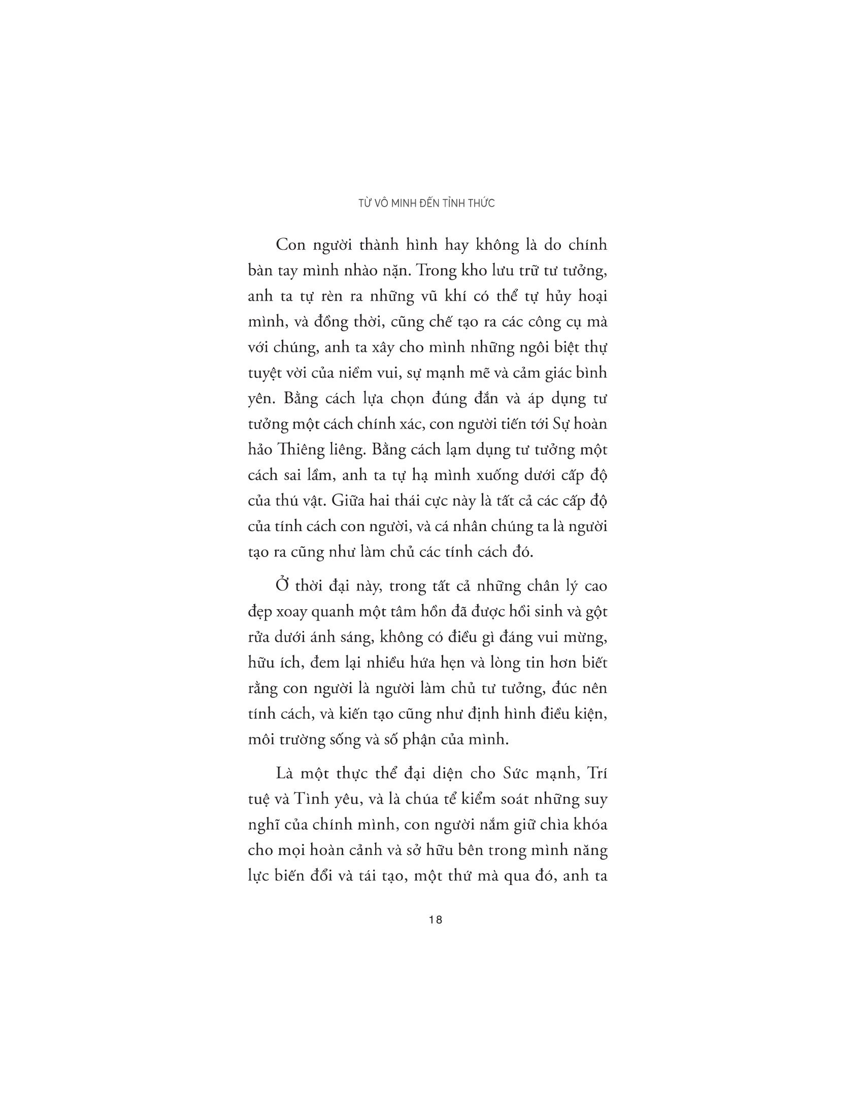 từ vô minh đến tỉnh thức