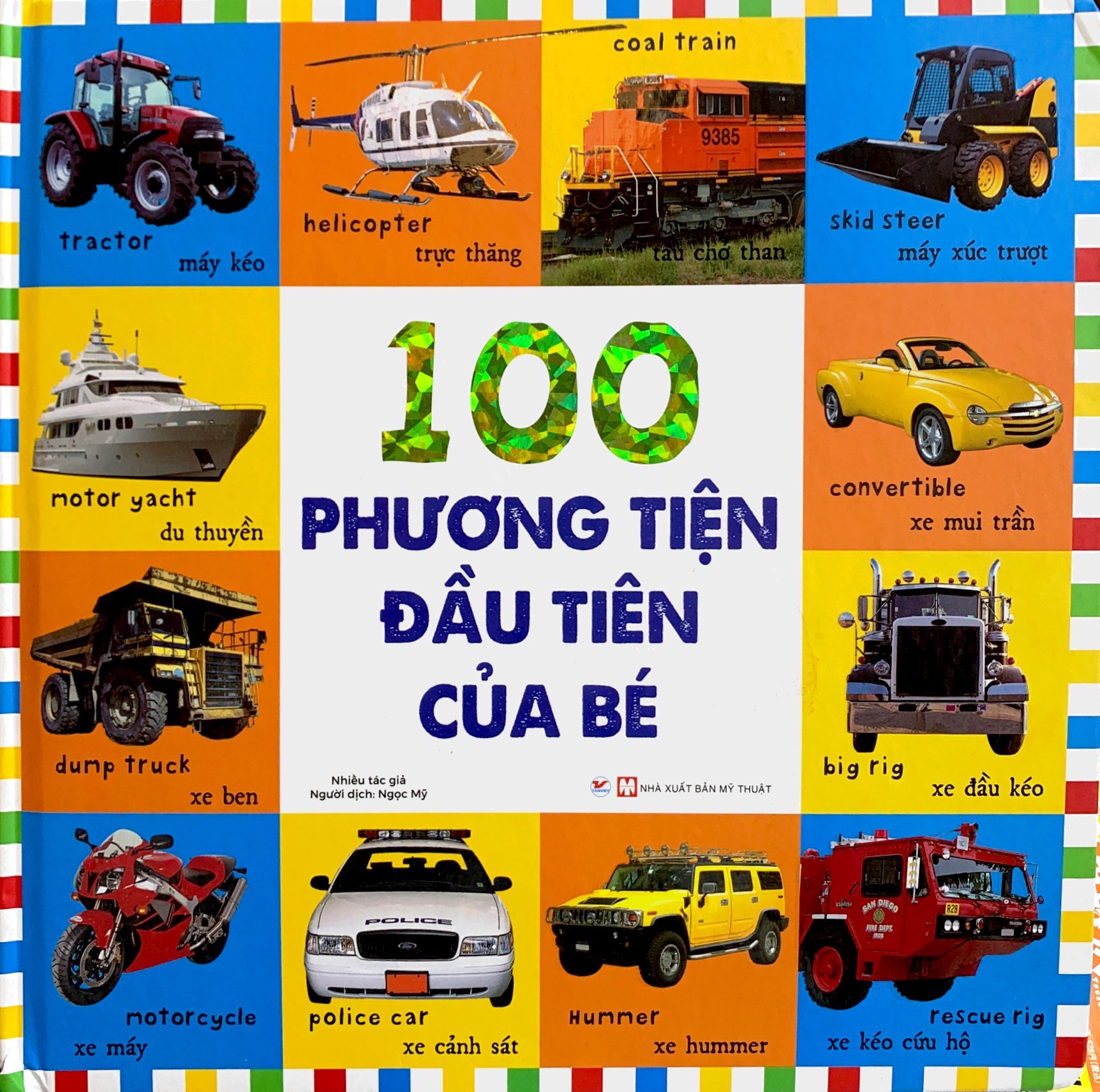 từ vựng đầu đời của bé - 100 phương tiện đầu tiên của bé