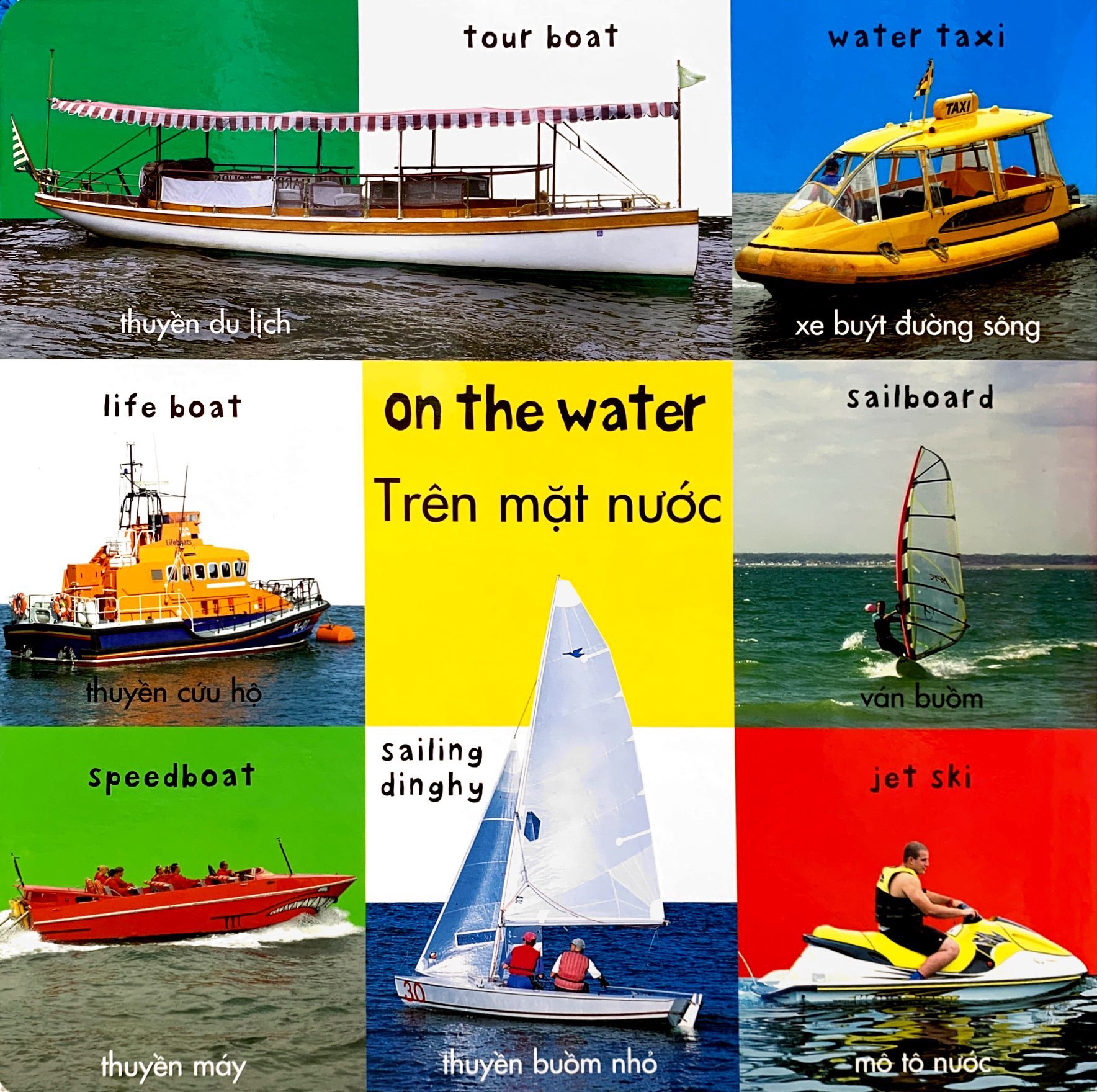 từ vựng đầu đời của bé - 100 phương tiện đầu tiên của bé