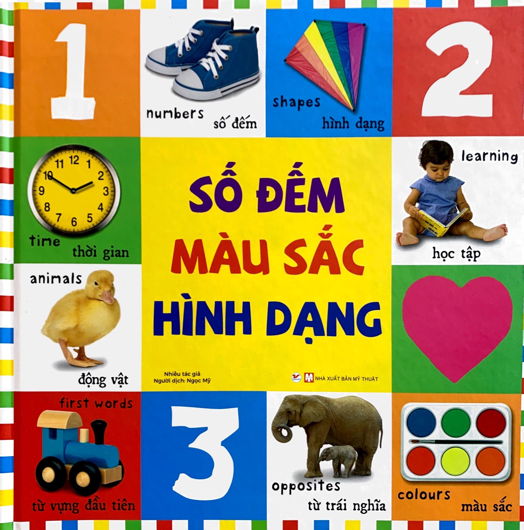 từ vựng đầu đời của bé - số đếm, màu sắc, hình dạng