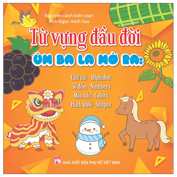 Tu Vung Dau Doi - Um Ba La Mo Ra - Chu Cai-So Dem-Mau Sac-Hinh Khoi
