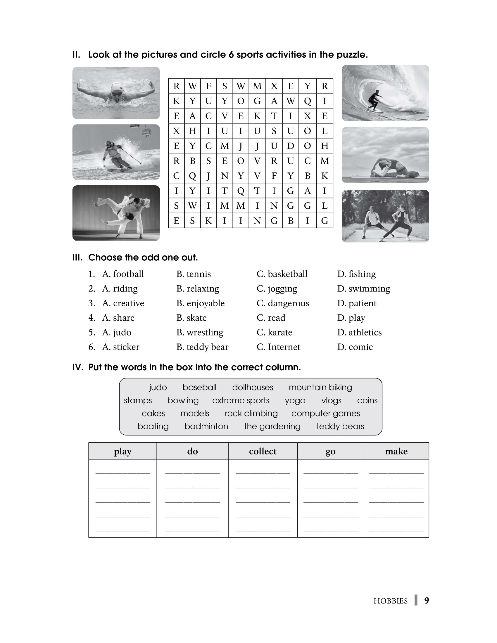 từ vựng tiếng anh 7