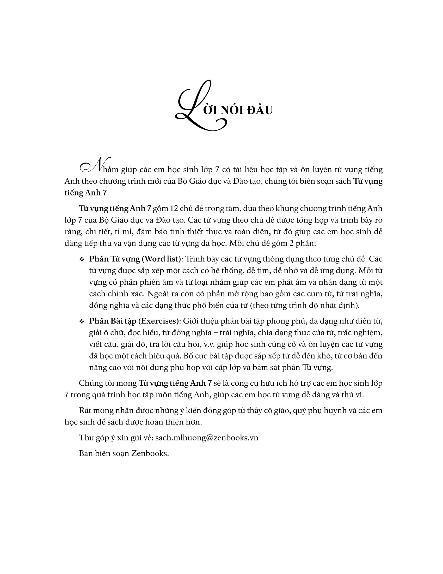 từ vựng tiếng anh 7