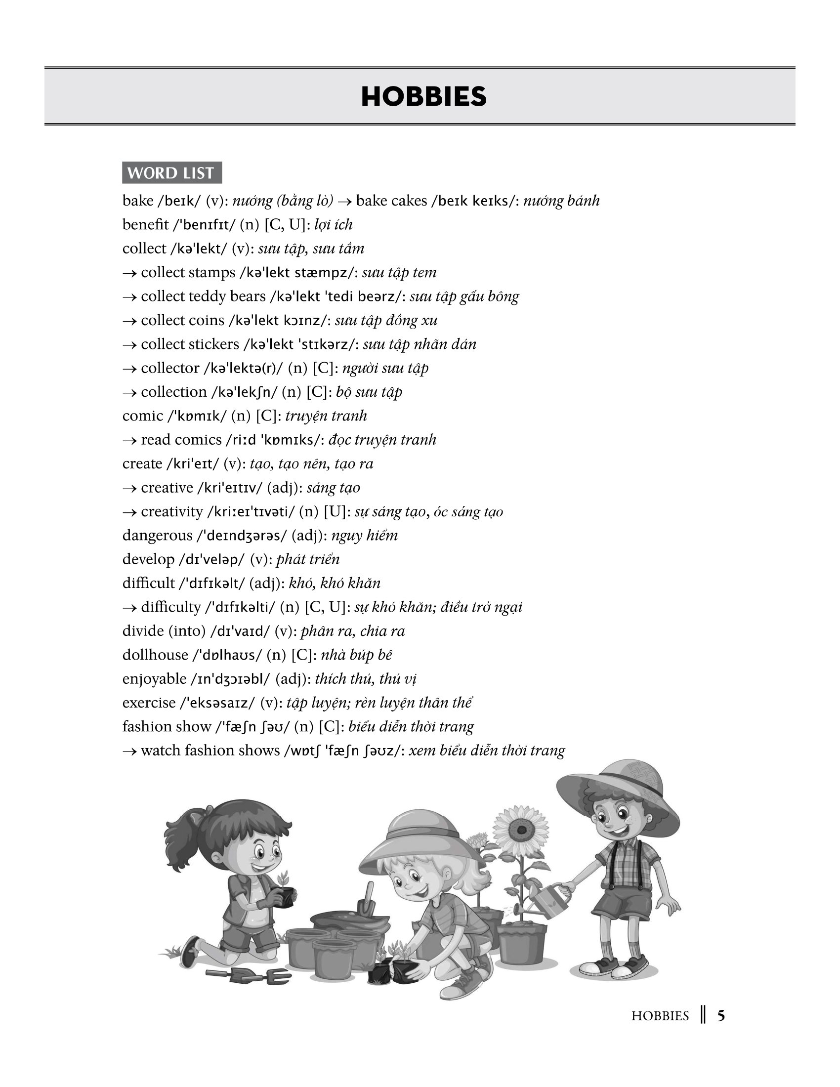 từ vựng tiếng anh 7