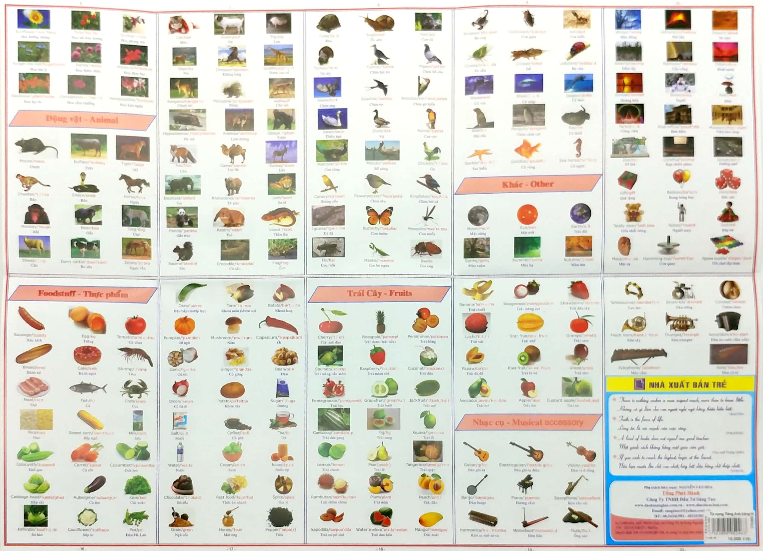 từ vựng tiếng anh bằng hình ảnh