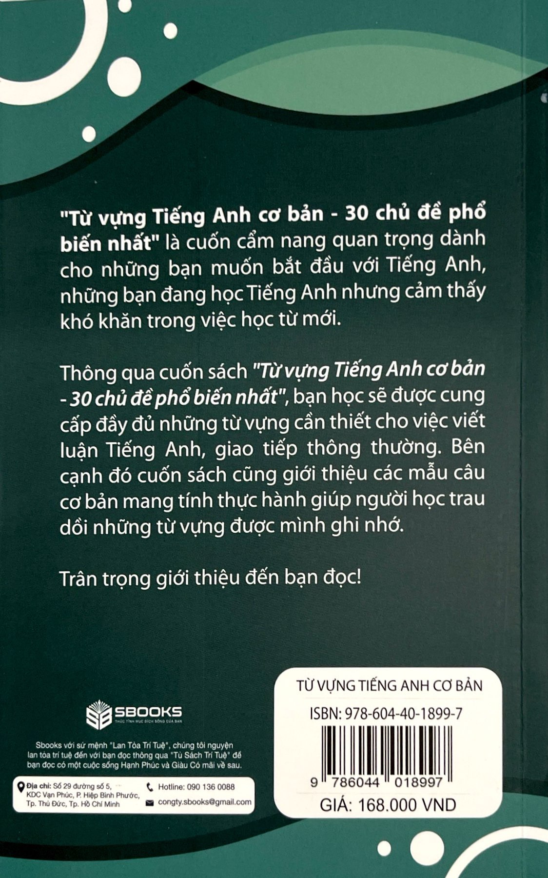 từ vựng tiếng anh cơ bản - 30 chủ đề phổ biến nhất