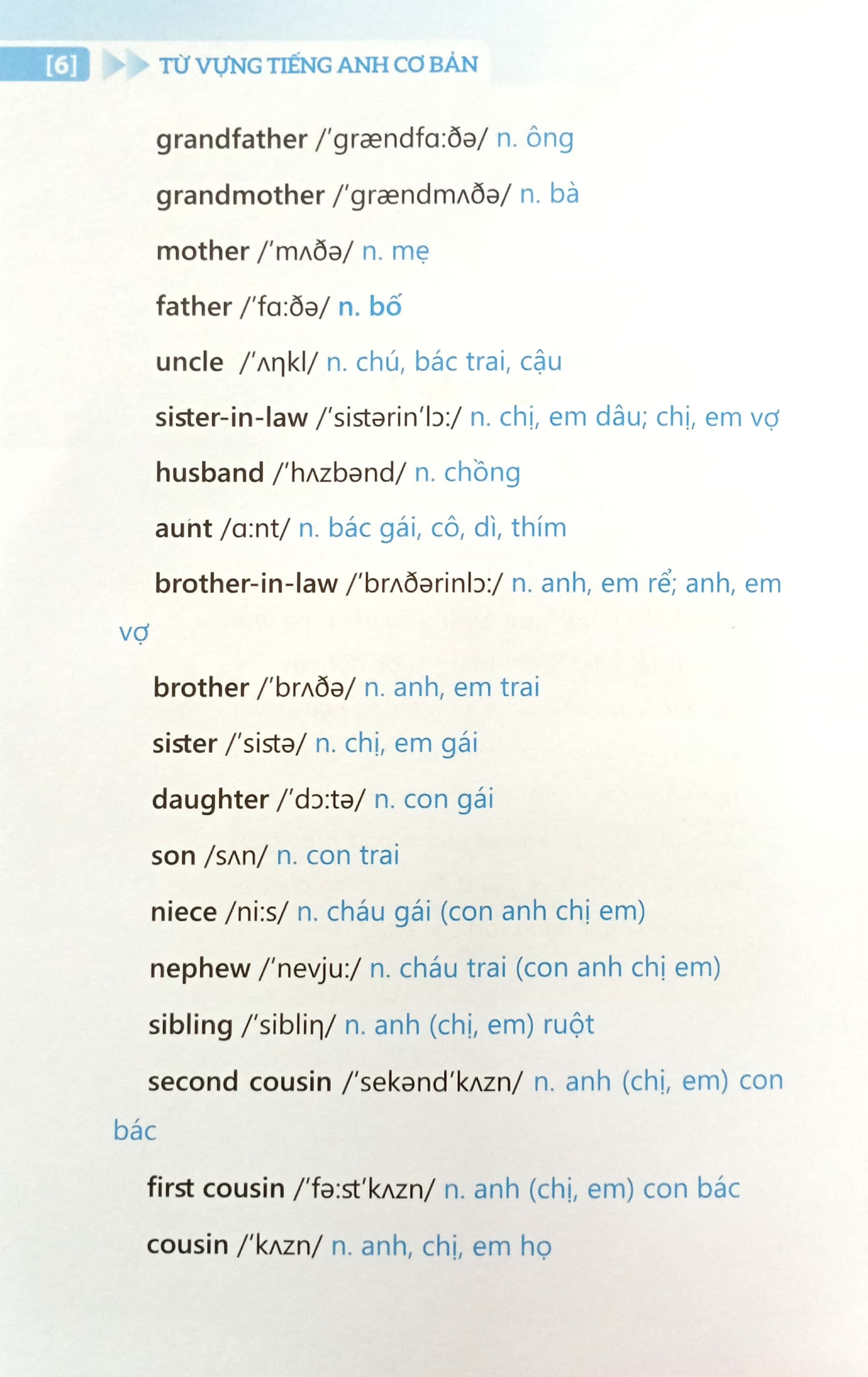 từ vựng tiếng anh cơ bản (tái bản 2023)