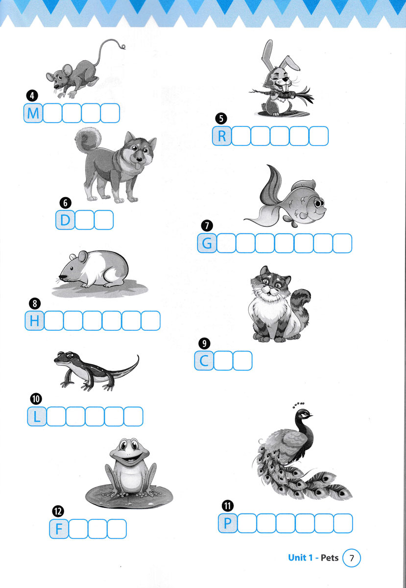 từ vựng tiếng anh theo chủ đề lớp 3