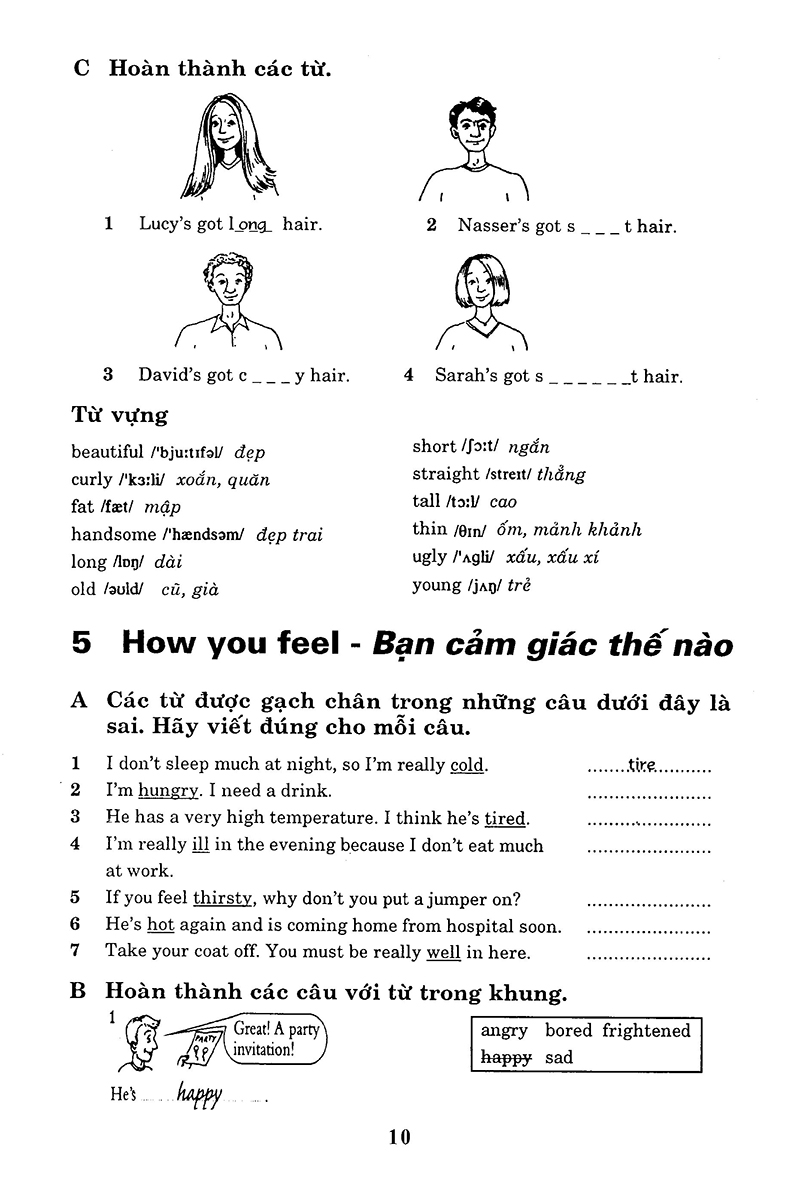 từ vựng tiếng anh thực hành