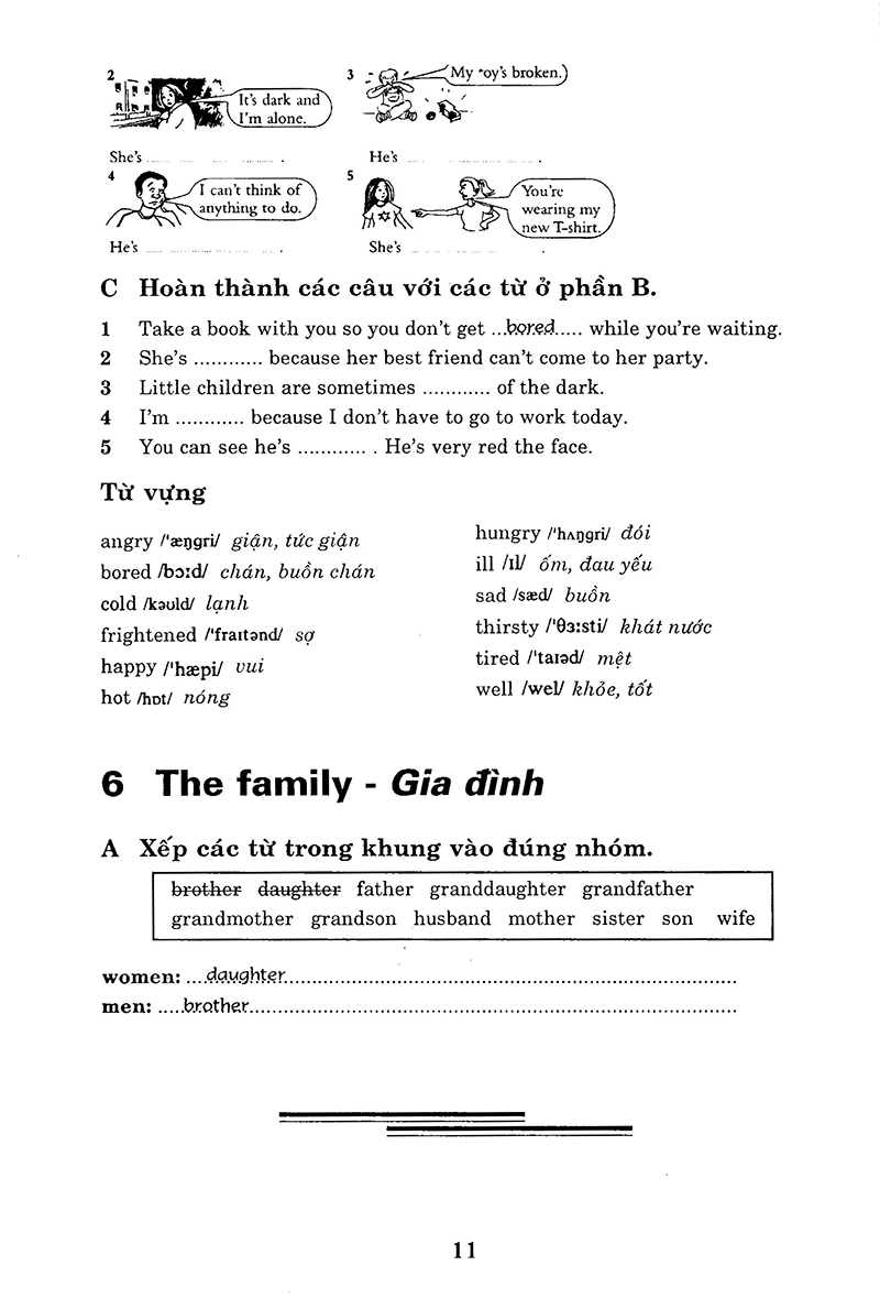 từ vựng tiếng anh thực hành