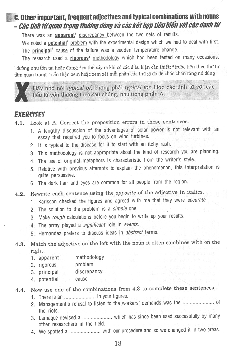từ vựng tiếng anh thường dùng