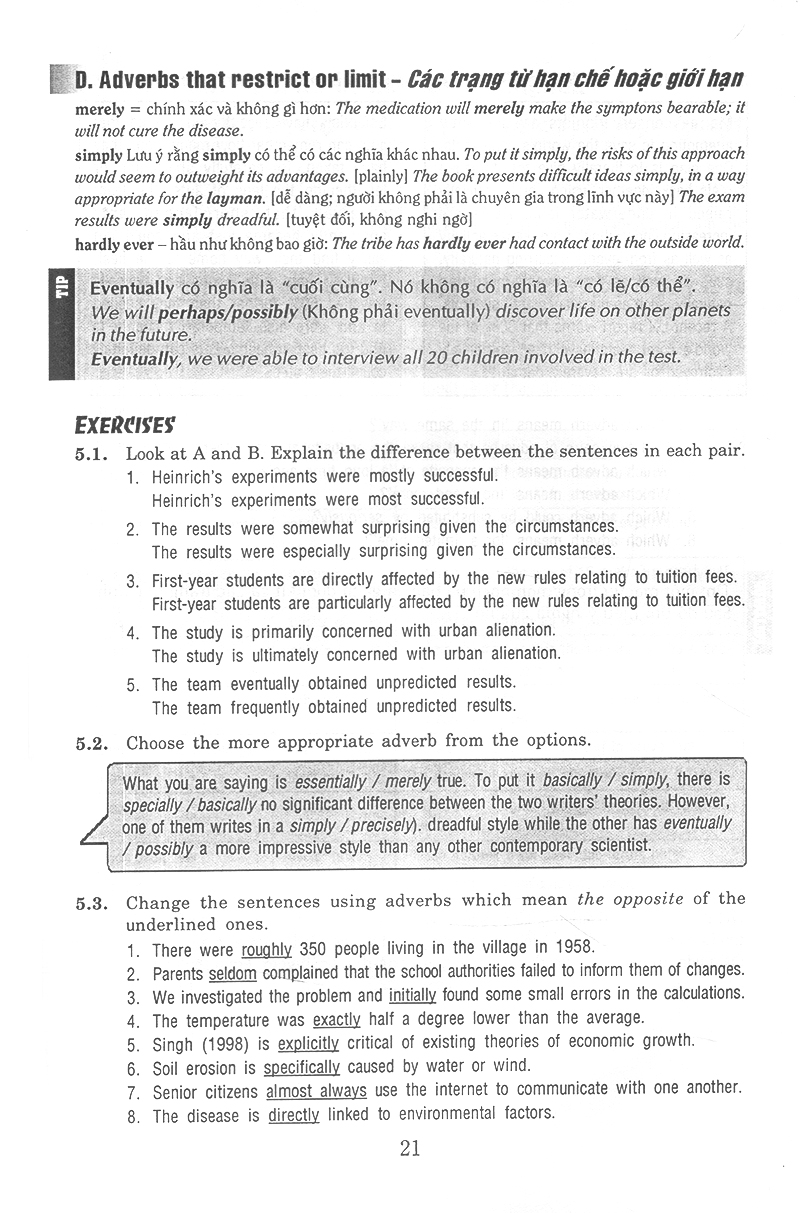 từ vựng tiếng anh thường dùng