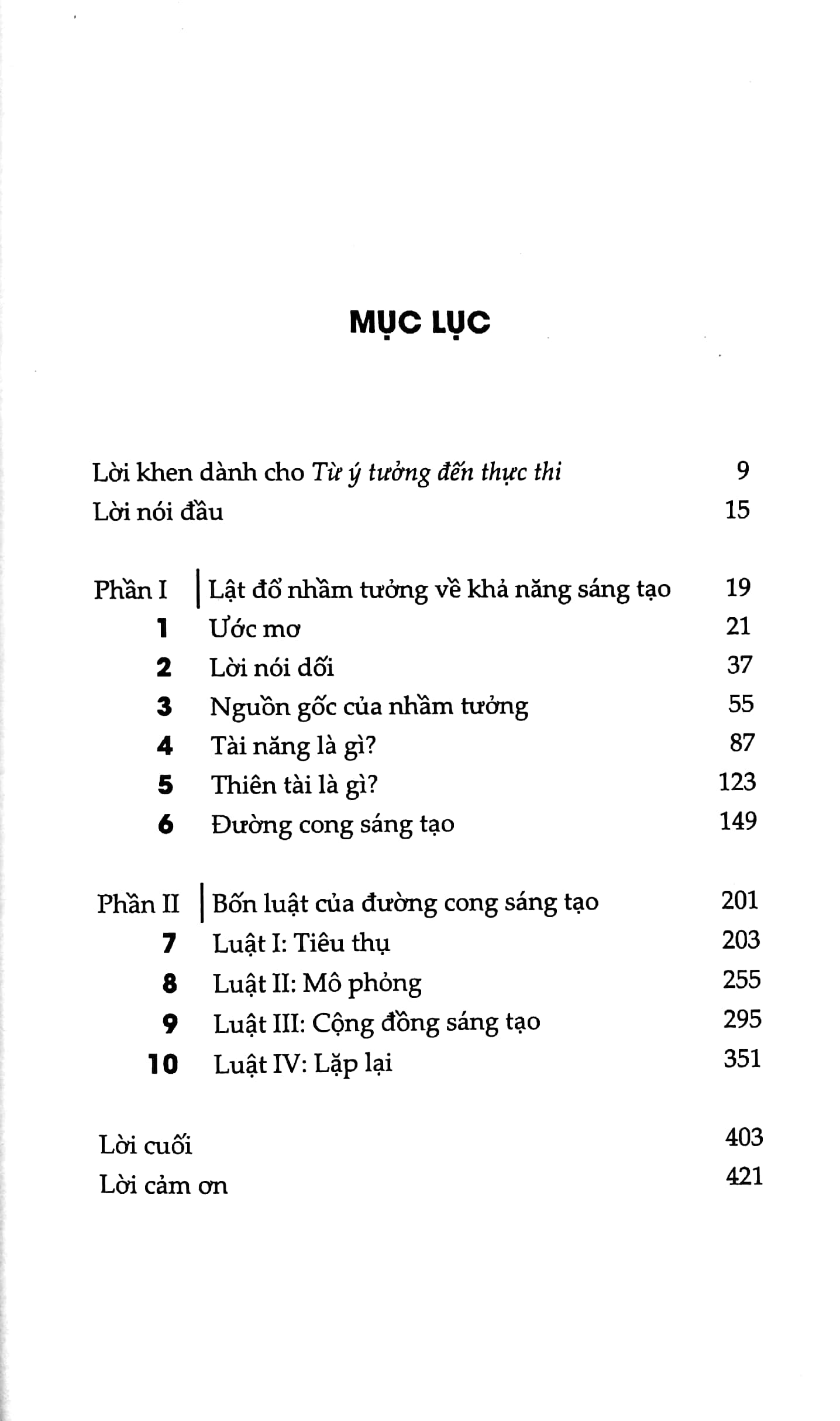 từ ý tưởng đến thực thi