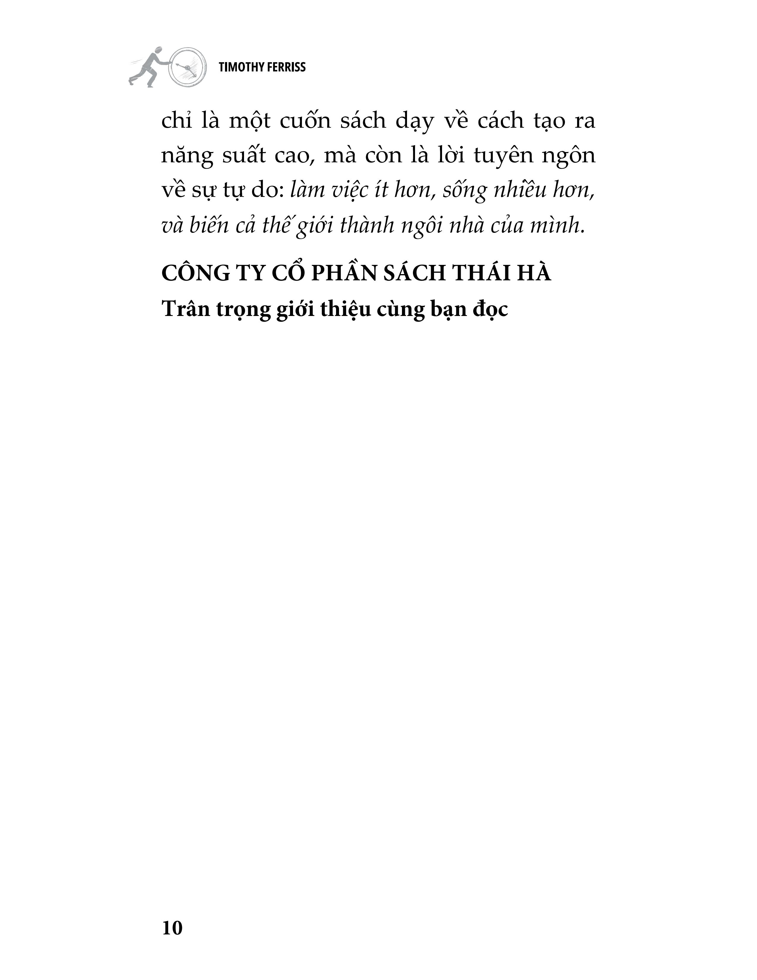 Tuan Lam Viec 4 Gio - Bia Cung - Sach Tinh Gon