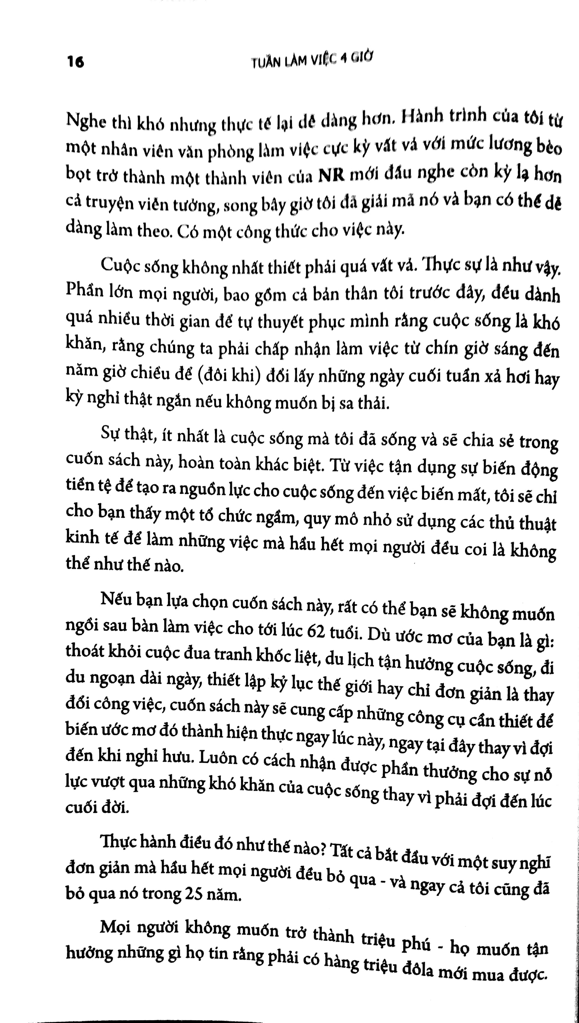 tuần làm việc 4 giờ (tái bản 2022)