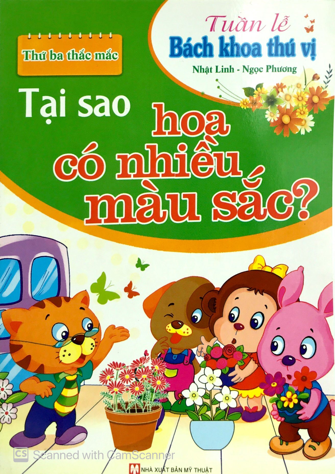 tuần lễ bách khoa thú vị - tại sao hoa có nhiều màu sắc?