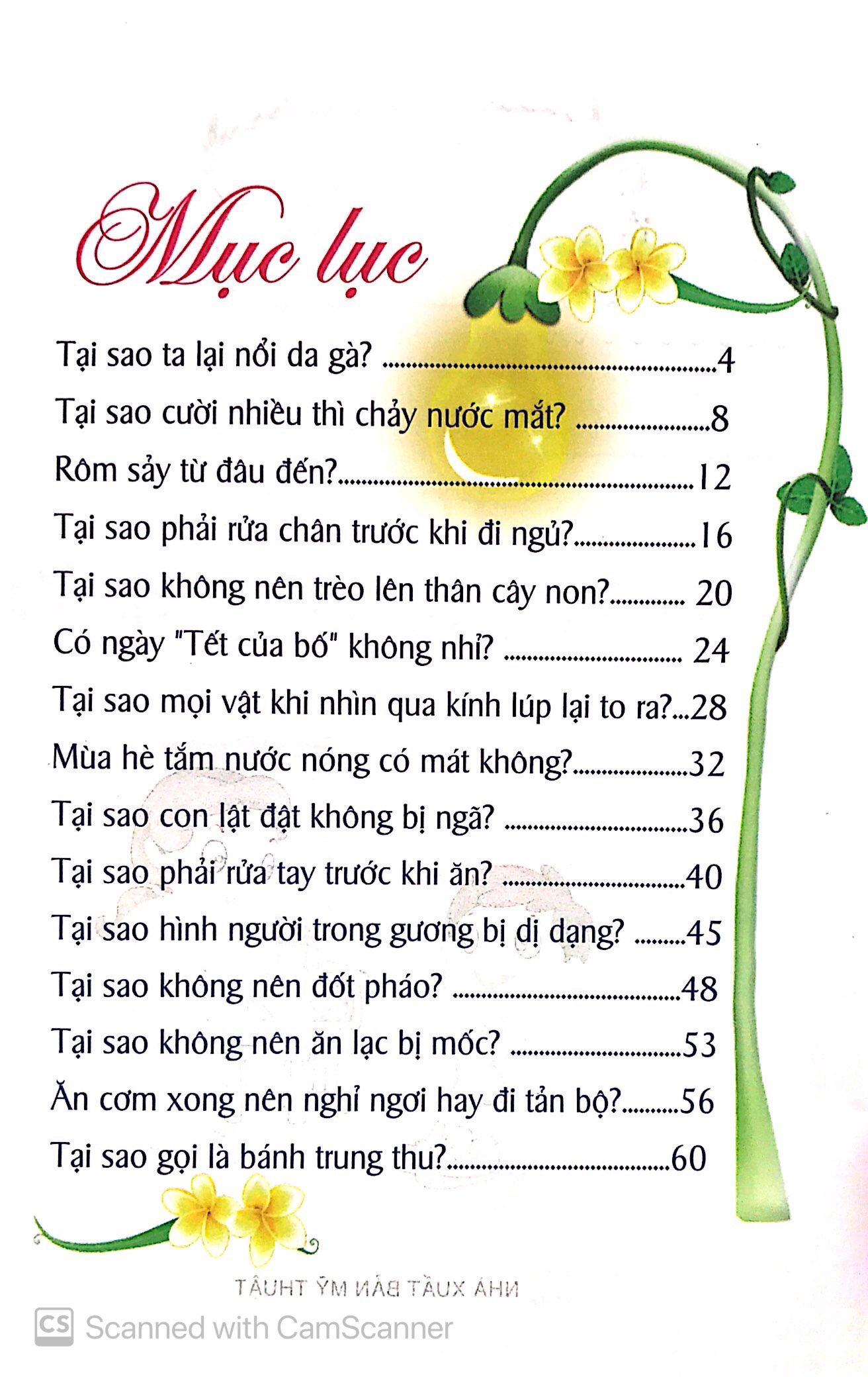 tuần lễ bách khoa thú vị - thứ tư hỏi han - tại sao phải rửa chân khi đi ngủ