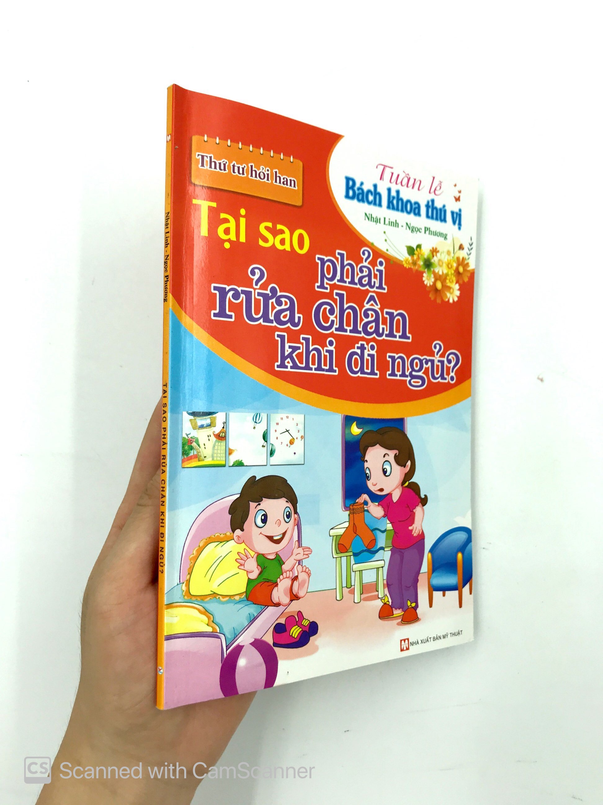 tuần lễ bách khoa thú vị - thứ tư hỏi han - tại sao phải rửa chân khi đi ngủ