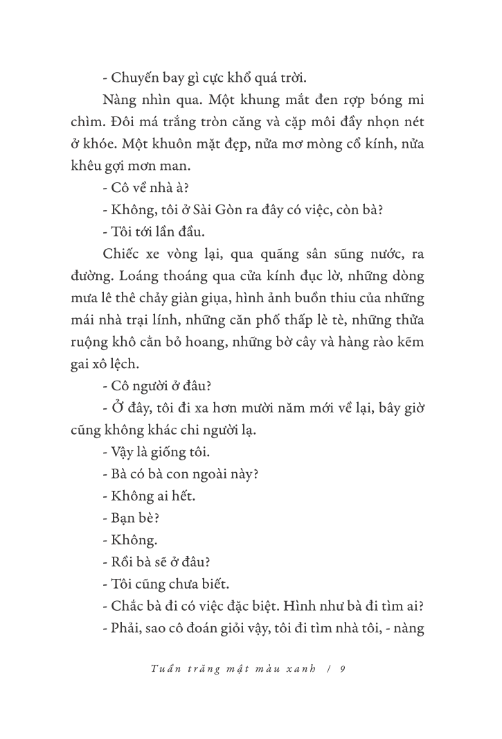 tuần trăng mật màu xanh