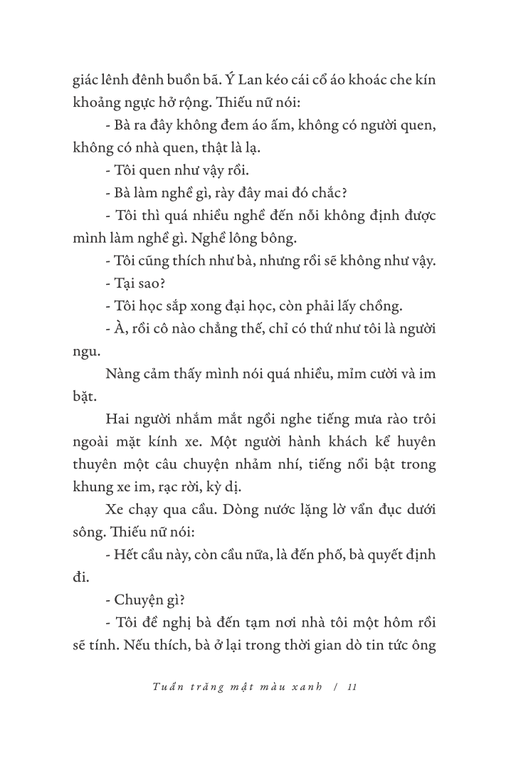 tuần trăng mật màu xanh