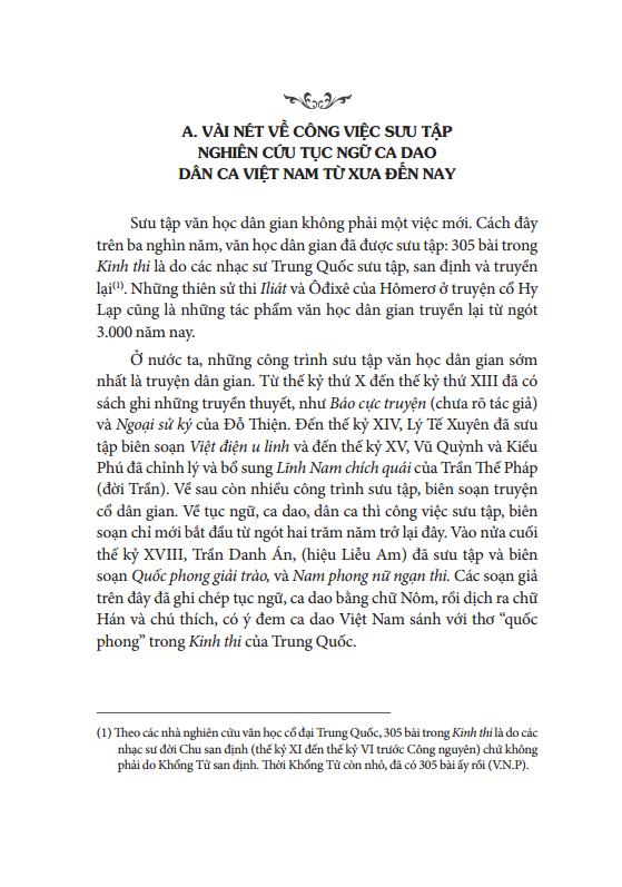 tục ngữ, ca dao, dân ca việt nam - bìa cứng (tái bản 2023)