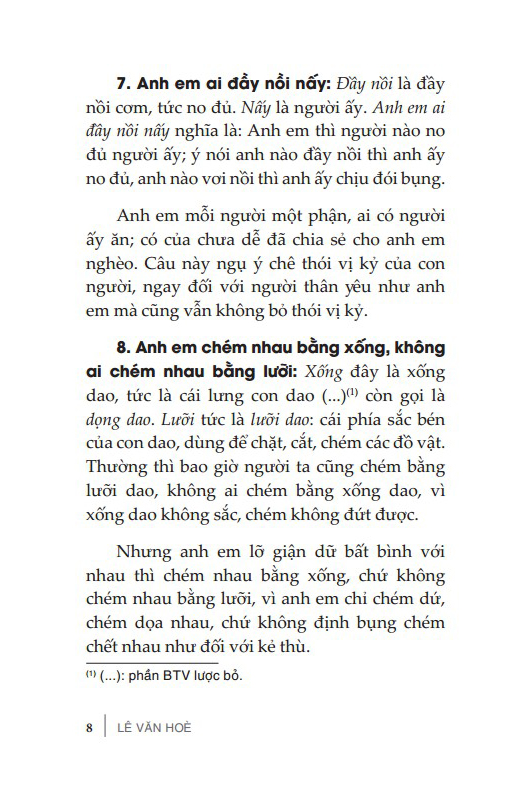 tục ngữ lược giải (tái bản 2024)