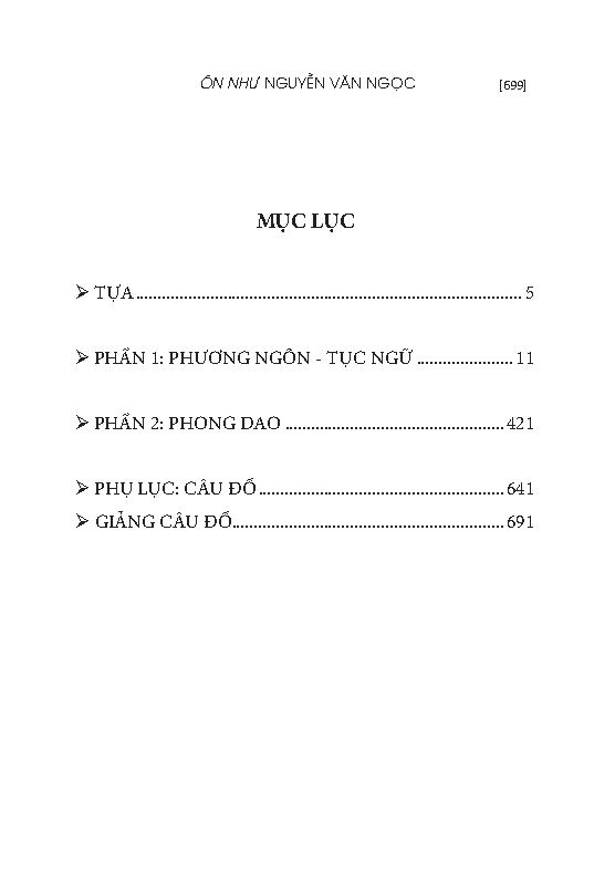 tục ngữ phong dao (tái bản 2024)