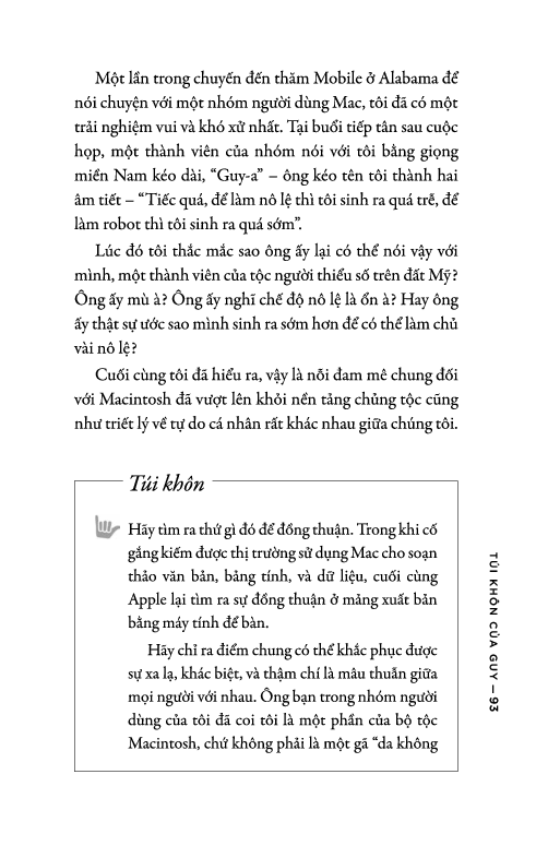 túi khôn của guy - bài học từ cuộc sống