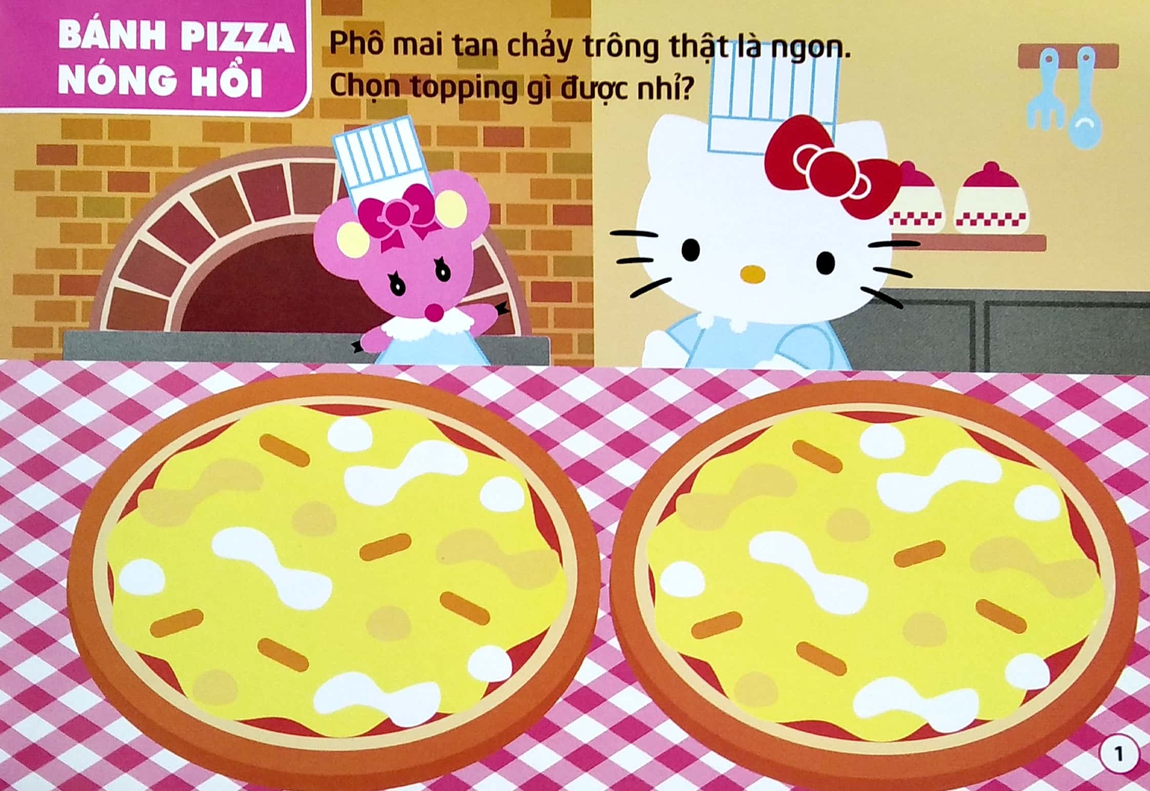túi sticker hello kitty (3-8 tuổi)