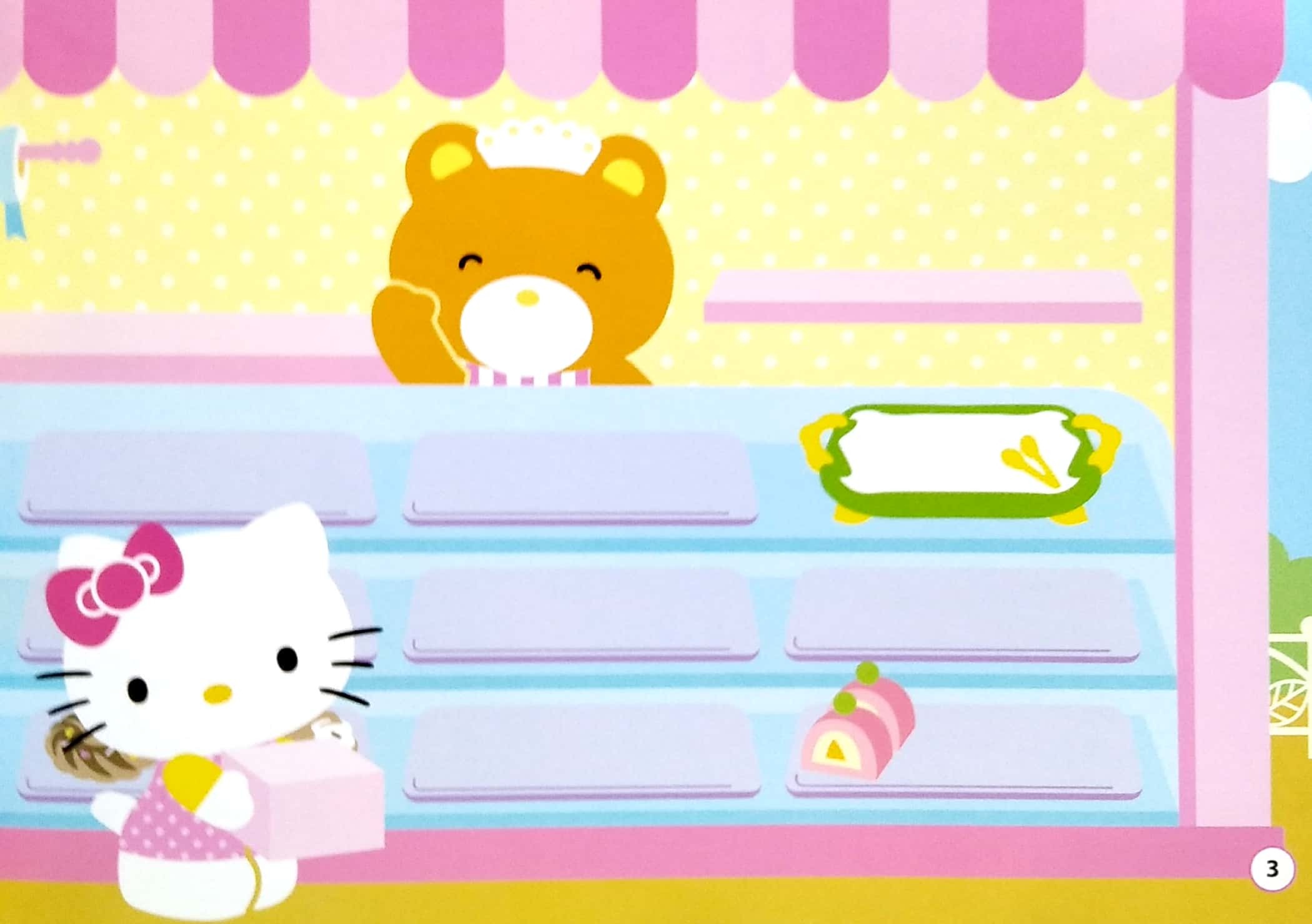 túi sticker hello kitty (3-8 tuổi)