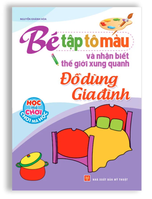 túi tập tô màu mẫu giáo (bộ 8 cuốn)