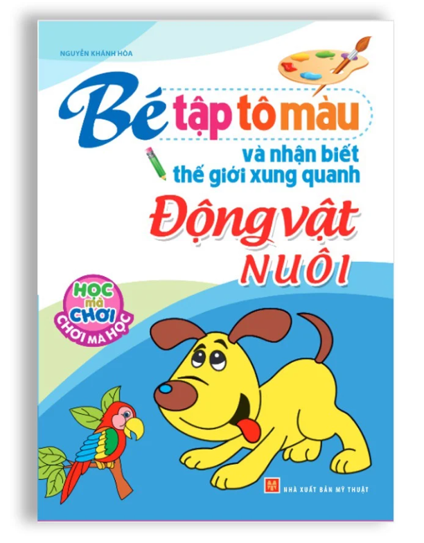 túi tập tô màu mẫu giáo (bộ 8 cuốn)