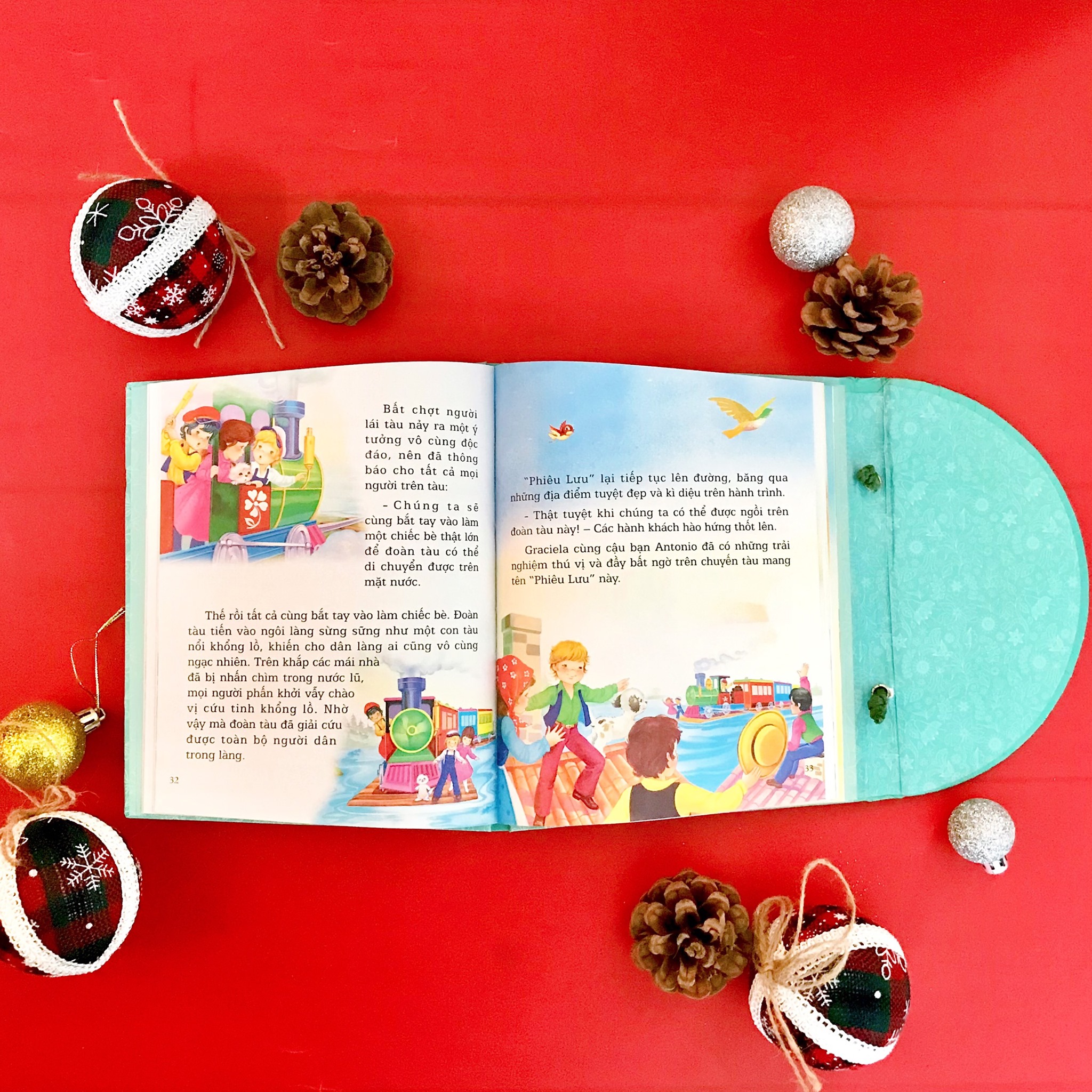 túi truyện phép màu - 10 câu chuyện tuyệt vời để các bạn nhỏ mang theo bên mình (túi màu xanh)