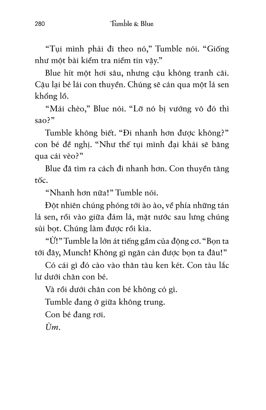 tumble & blue và lời nguyền của số mệnh