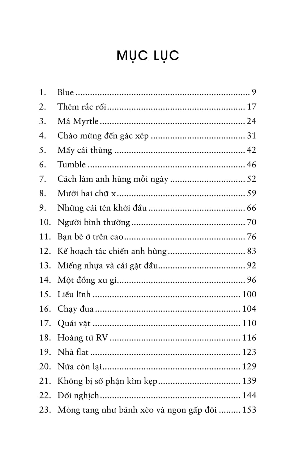 tumble & blue và lời nguyền của số mệnh