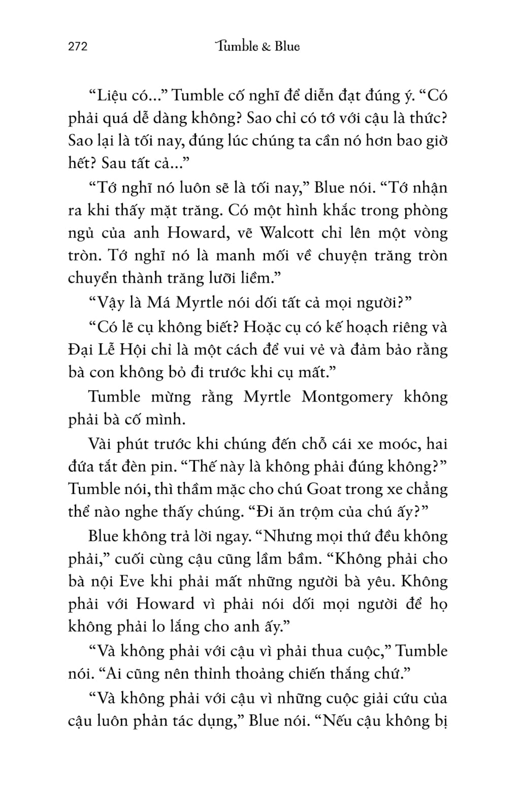 tumble & blue và lời nguyền của số mệnh