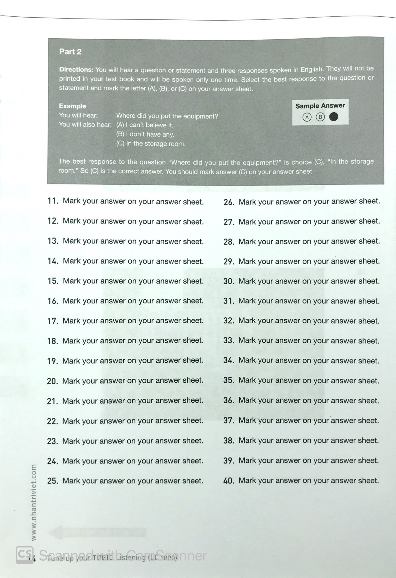 tune up your toeic listening lc 1000