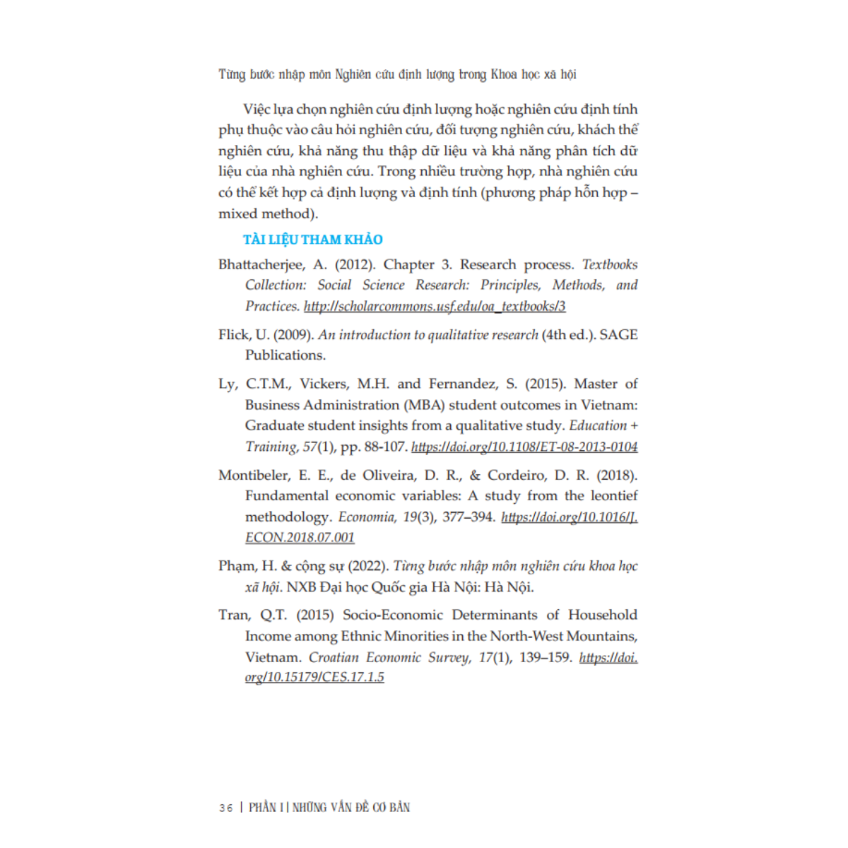 Từng Bước Nhập Môn Nghiên Cứu Định Lượng Trong Khoa Học Xã Hội