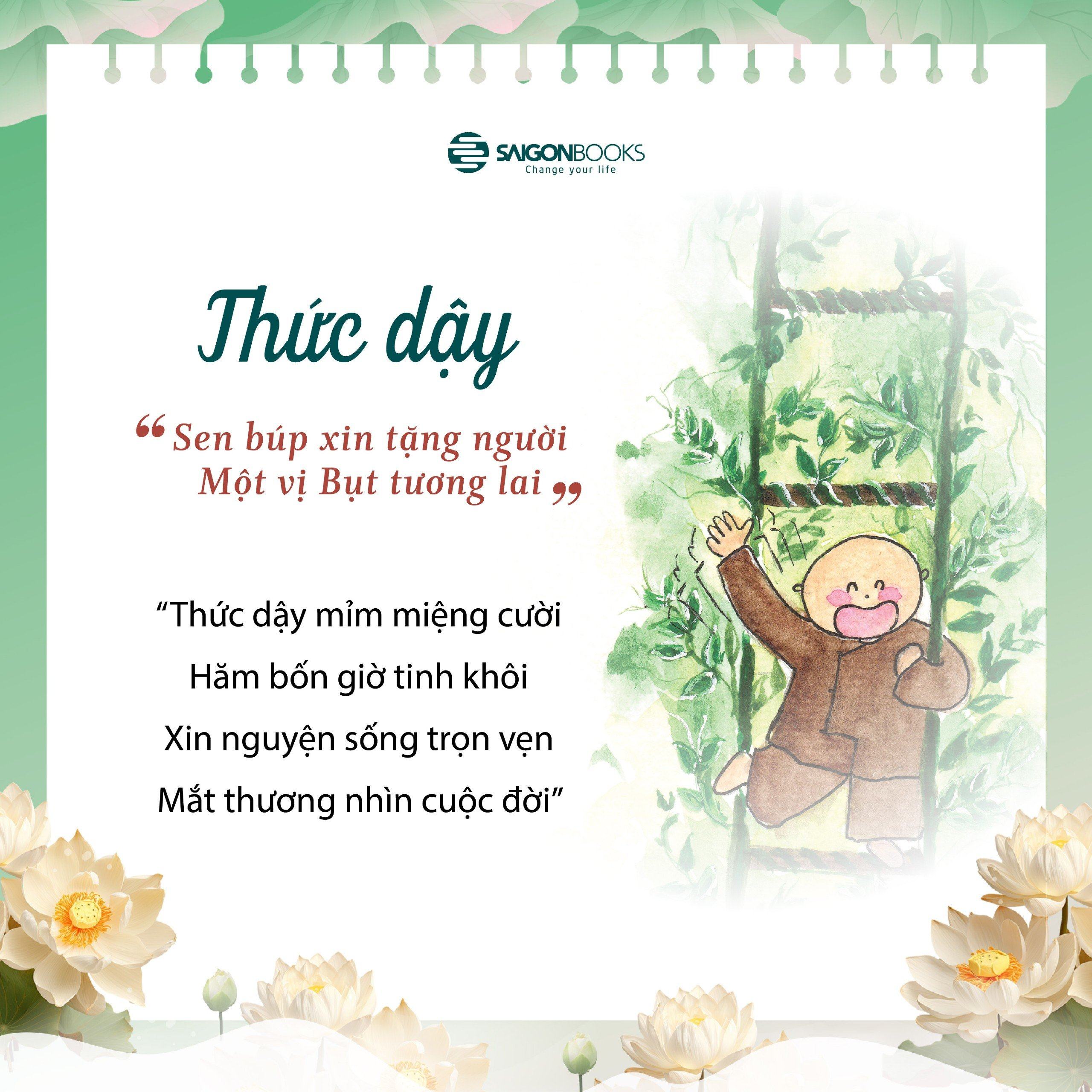 từng bước nở hoa sen (tái bản 2024)