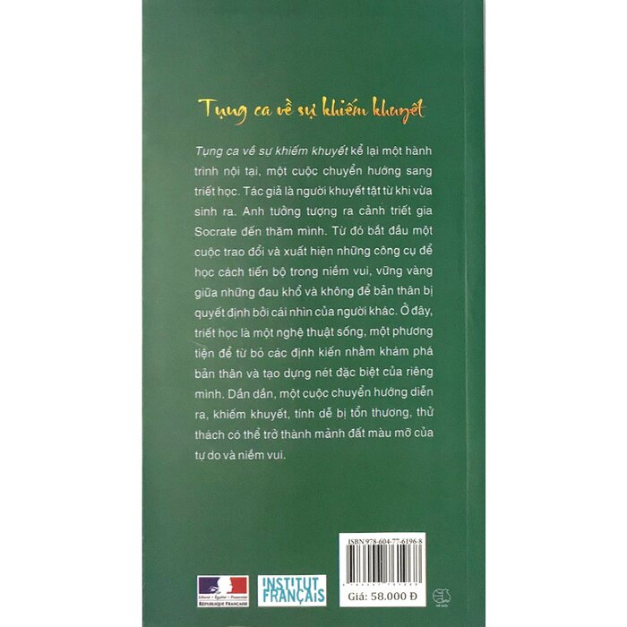 tụng ca về sự khiếm khuyết