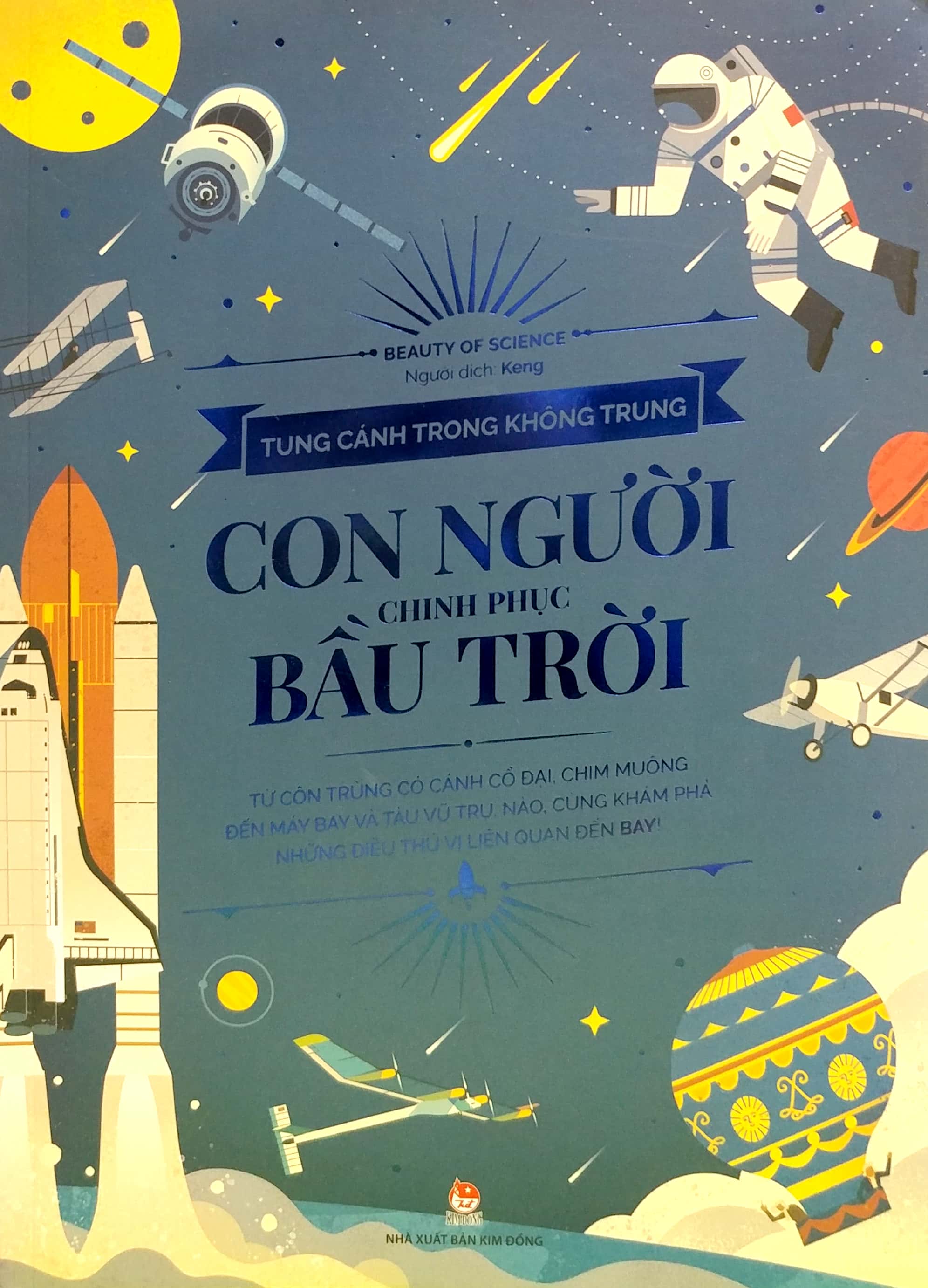 tung cánh trong không trung - con người chinh phục bầu trời