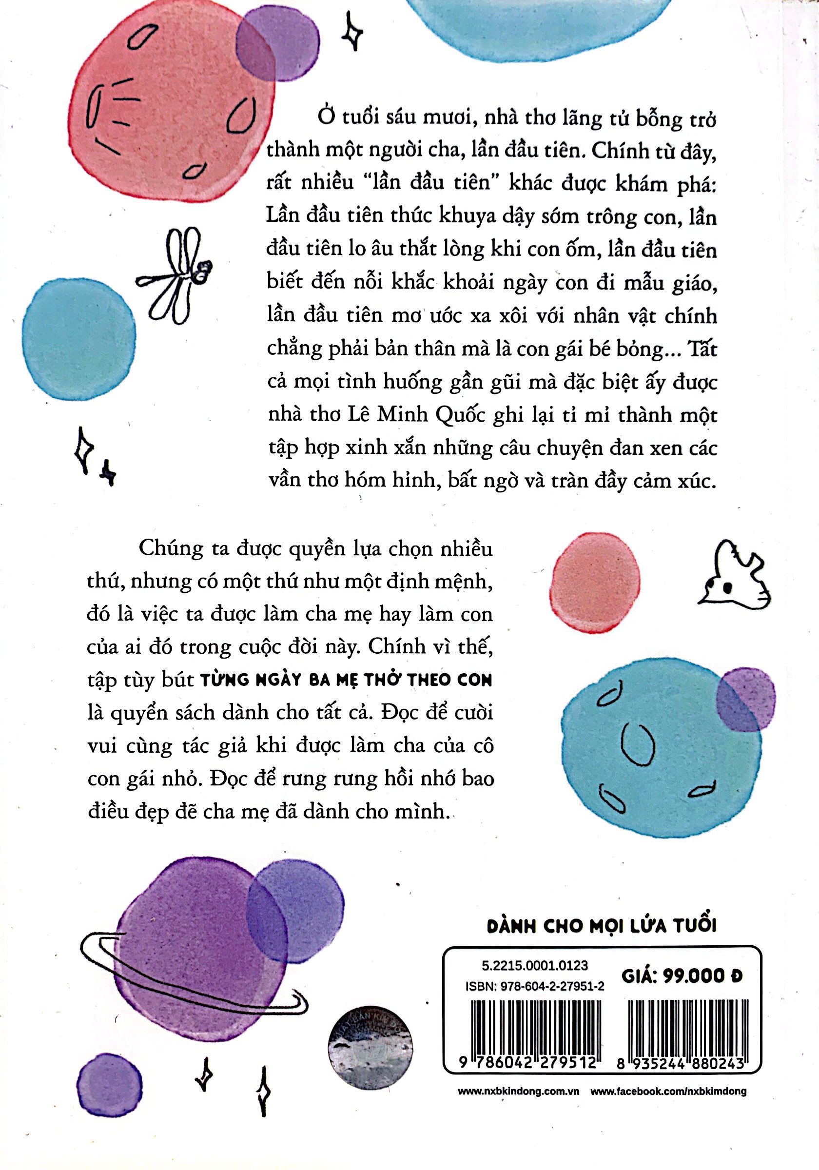 từng ngày ba mẹ thở theo con