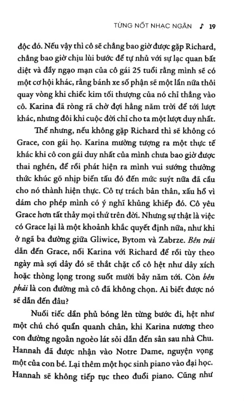 từng nốt nhạc ngân